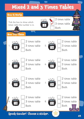 CGP Books - New 10 Minutes a Day Times Tables for Ages 5-7 (with rewar image 3