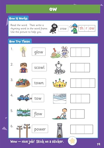 CGP Books - New 10 Minutes a Day Phonics for Ages 5-7 (with reward sti image 5