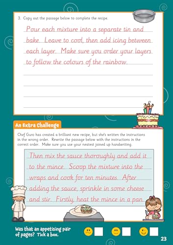 CGP Books - New Handwriting Activity Book for Ages 8-9 (Year 4) - Pape image 5