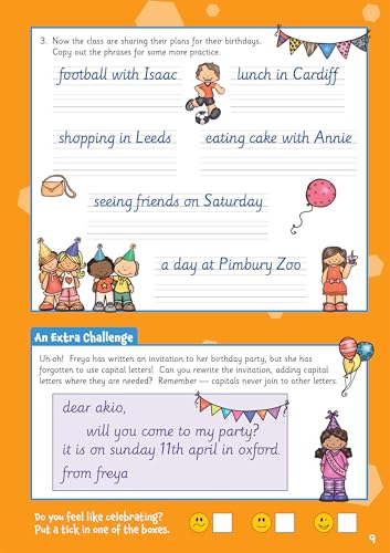 CGP Books - New Handwriting Activity Book for Ages 7-8 (Year 3) - Pape image 3
