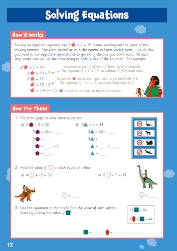 CGP Books - New Algebra Activity Book for Ages 10-11 (Year 6) - Paperb image 4