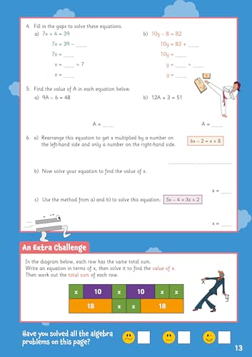 CGP Books - New Algebra Activity Book for Ages 10-11 (Year 6) - Paperb image 5
