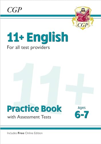 CGP Books - New 11+ English Practice Book & Assessment Tests - Ages 6- image 1