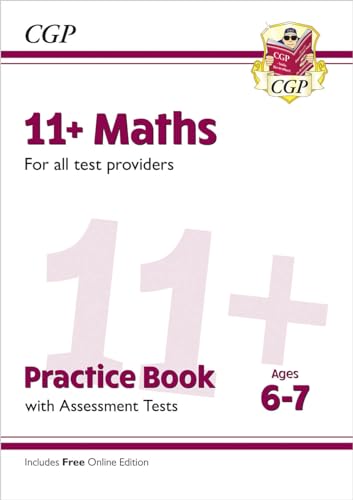 CGP Books - New 11+ Maths Practice Book & Assessment Tests - Ages 6-7 image 1