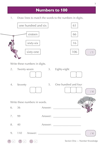 CGP Books - New 11+ Maths Practice Book & Assessment Tests - Ages 6-7 image 3