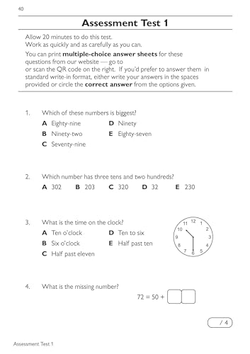 CGP Books - New 11+ Maths Practice Book & Assessment Tests - Ages 6-7 image 6