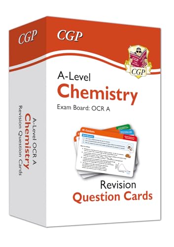 CGP Books - New A-Level Chemistry OCR A Revision Question Cards - Hard image 1