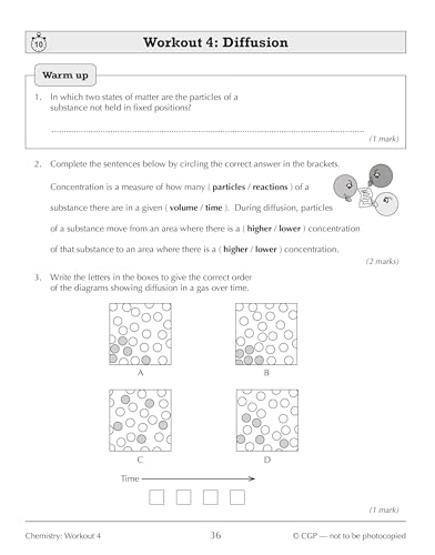 CGP Books - New KS3 Year 7 Science 10-Minute Weekly Workouts (includes image 8