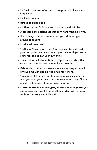 Denise Linn - Sacred Clutter-Clearing Journal : Discover and Release t image 2