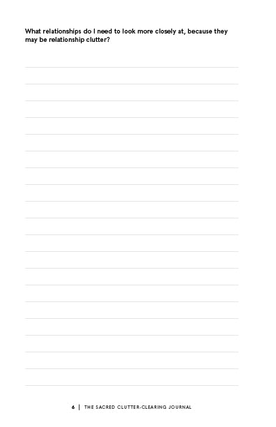 Denise Linn - Sacred Clutter-Clearing Journal : Discover and Release t image 5
