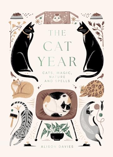 Alison Davies - Cat Year : Cats, Magic, Nature and Spells - Hardback image 1