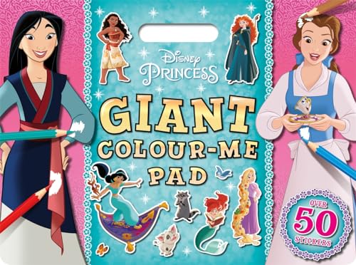 Walt Disney - Disney Princess: Giant Colour Me Pad - Paperback image 1