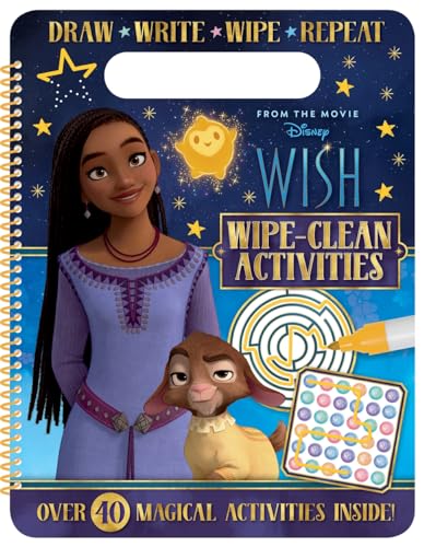 Walt Disney - Disney Wish: Wipe Clean Activities - Paperback image 1
