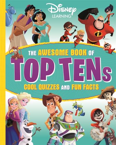 Walt Disney - Disney Learning: The Awesome Book of Top Tens - Paperbac image 1