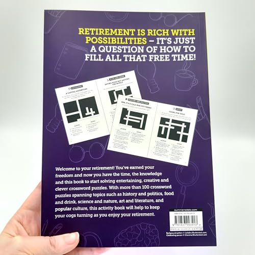 Summersdale Publishe - Retirement Crossword Puzzle Book : Over 100 Qui image 5