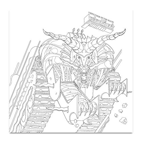 OFFICIAL JUDAS PRIEST COLOURING BOOK - Paperback image 4