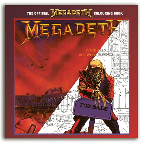 OFFICIAL MEGADETH COLOURING BOOK - Paperback image 1