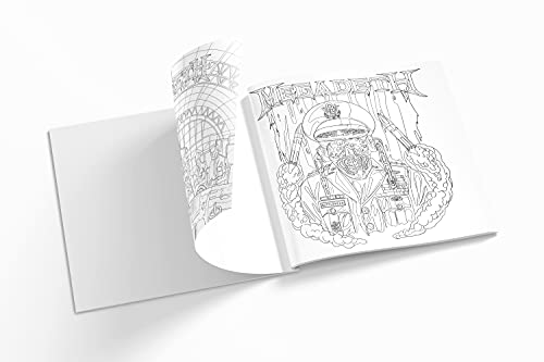 OFFICIAL MEGADETH COLOURING BOOK - Paperback image 3