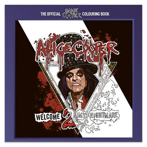 ALICE COOPER - OFFICIAL  COLOURING BOOK - Paperback image 2