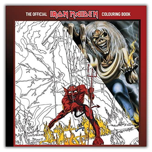 Rock N' Roll Col - Official Iron Maiden Colouring Book - Paperback image 2