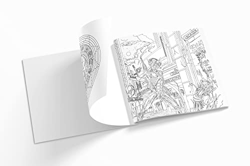 Rock N' Roll Col - Official Iron Maiden Colouring Book - Paperback image 4