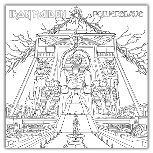 Rock N' Roll Col - Official Iron Maiden Colouring Book - Paperback image 5