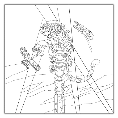 Rodney Matthews - Official  Colouring Book - Paperback image 4