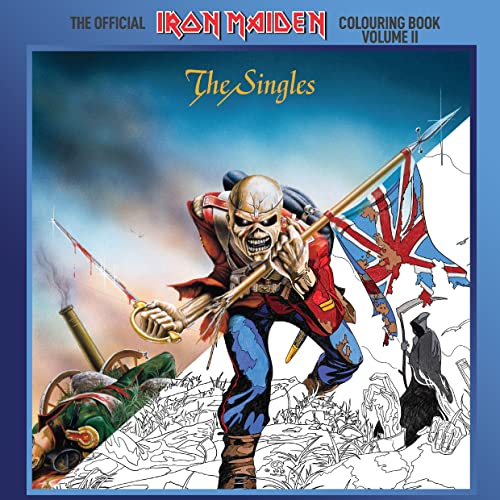 Official Iron Maiden Colouring Book Volume II : The Singles - Paperbac image 2