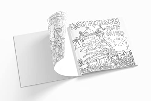 Official Iron Maiden Colouring Book Volume II : The Singles - Paperbac image 3