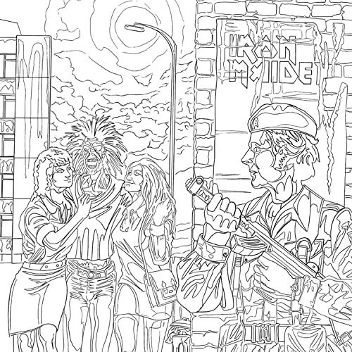 Official Iron Maiden Colouring Book Volume II : The Singles - Paperbac image 5