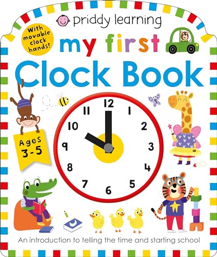 Roger Priddy - My First Clock Book - Hardback image 1