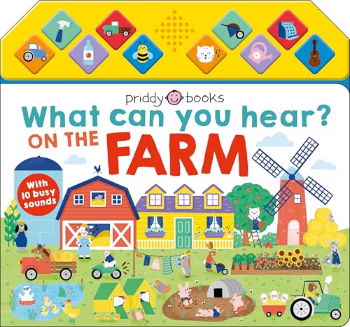 Roger Priddy - What Can You Hear On The Farm : 1 - Hardback image 1
