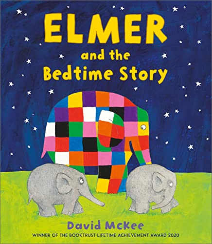 David McKee - Elmer and the Bedtime Story - Paperback image 1