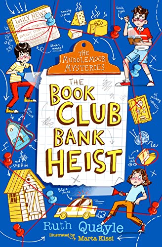 Ruth Quayle - Muddlemoor Mysteries: The Book Club Bank Heist - Paperba image 1