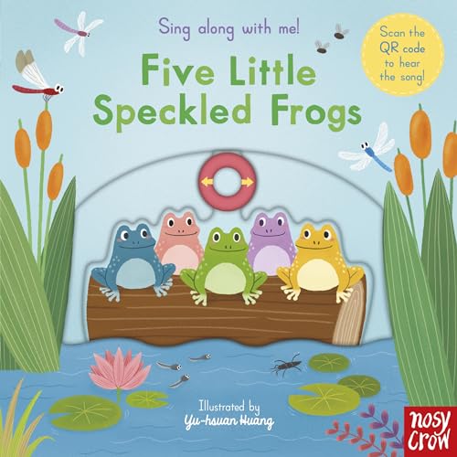 Sing Along With Me! Five Little Speckled Frogs - Hardback image 1