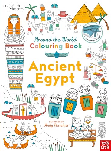 British Museum: Around the World Colouring: Ancient Egypt - Paperback image 1