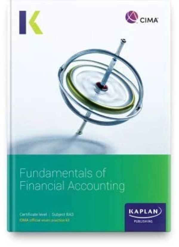 KAPLAN - BA3 FUNDAMENTALS OF FINANCIAL ACCOUNTING - REVISION CARDS - P image 1