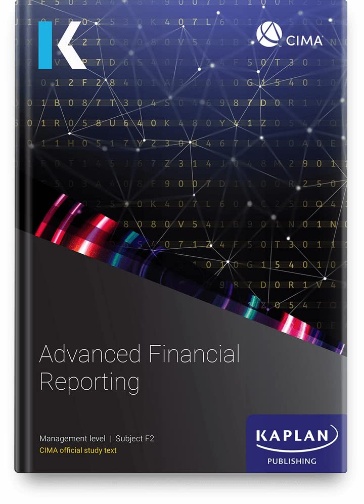 KAPLAN - F2 ADVANCED FINANCIAL REPORTING - STUDY TEXT - Paperback image 1