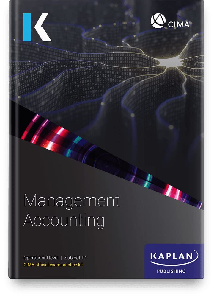 KAPLAN - P1 MANAGEMENT ACCOUNTING - EXAM PRACTICE KIT - Paperback image 1