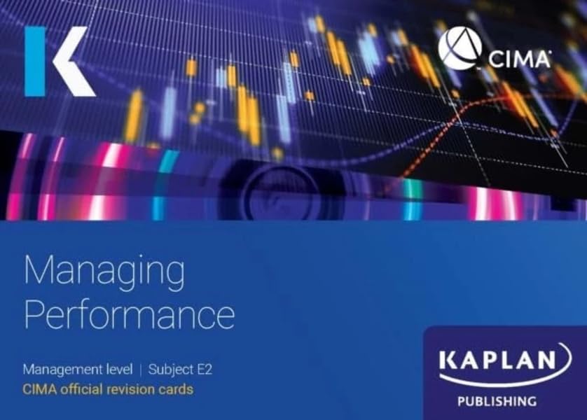 KAPLAN - E2MANAGING PERFORMANCE - REVISION CARDS - Paperback image 1