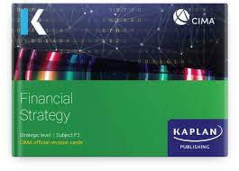 KAPLAN - F3 FINANCIAL STRATEGY - REVISION CARDS - Paperback image 1