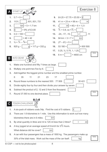 William Hartley - KS2 Mental Maths Workout - Year 6 - Paperback image 3