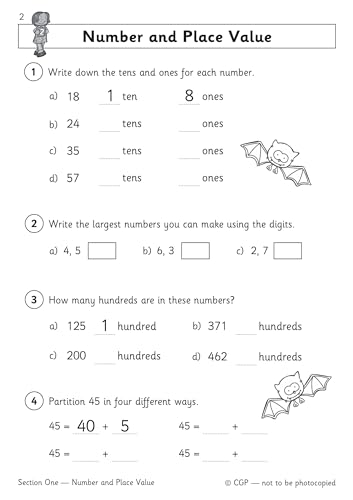 William Hartley - KS1 Maths Workout - Year 2 - Paperback image 3