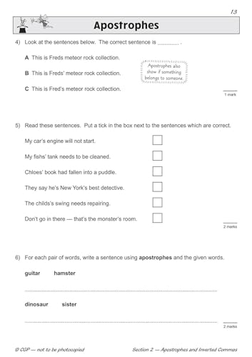 CGP Books - KS2 English SAT Buster: Punctuation Book 1 (for the 2019 t image 3