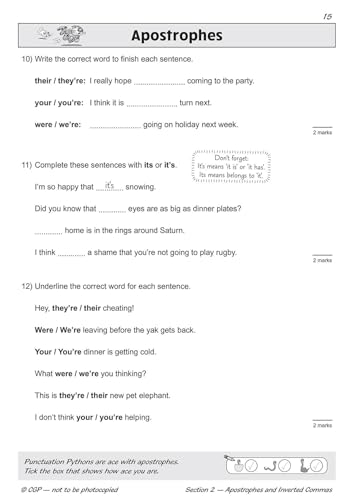 CGP Books - KS2 English SAT Buster: Punctuation Book 1 (for the 2019 t image 5