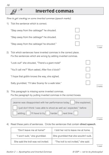 CGP Books - KS2 English SAT Buster: Punctuation Book 1 (for the 2019 t image 6