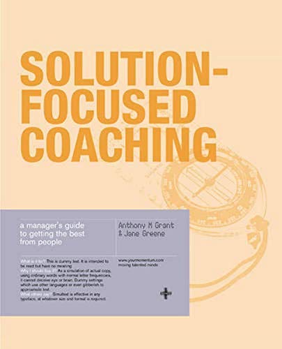 Jane Greene - Solution-Focused Coaching : Managing People in A Complex image 1