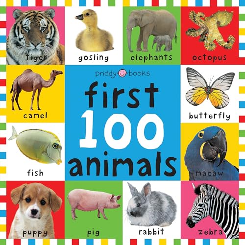 Roger Priddy - First 100 Animals - Hardback image 1