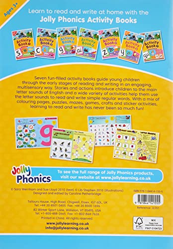 Sue Lloyd - Jolly Phonics Activity Book 3 : in Precursive Letters (Bri image 2