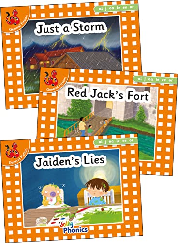 Louise Van-Pottelsbe - Jolly Phonics Orange Level Readers Set 4 : in P image 1